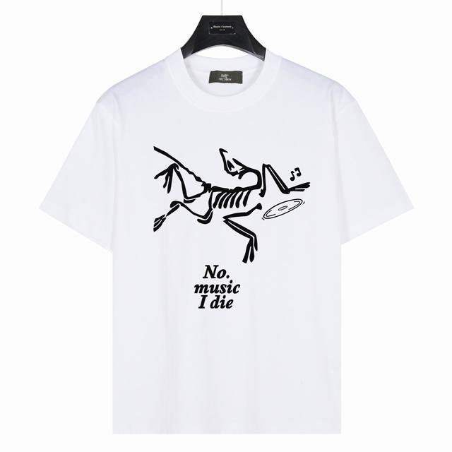 Ayc Teryx Arc'teryx] No Music I Die Style: Szn39 White 240g heavyweight small dr