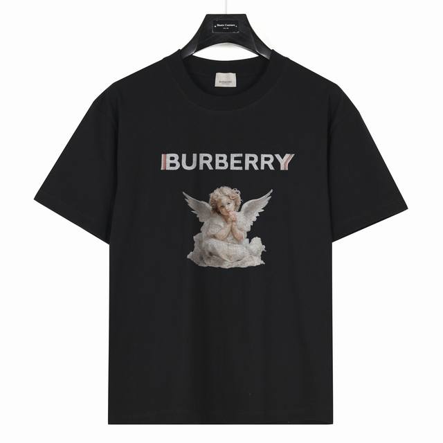 Burberry Angel pattern model number: Bb14 Black 240g heavyweight small drop shou