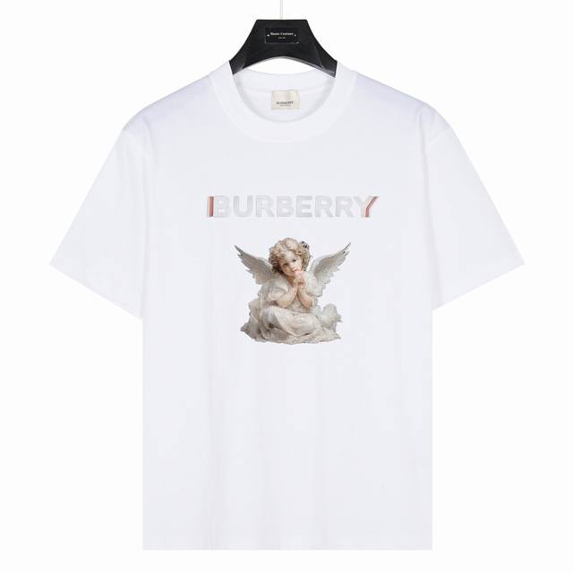 Burberry Angel pattern model number: Bb14 White 240g heavyweight small drop shou