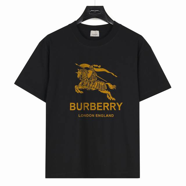 Burberry classic warhorse gold pattern model number: Bb12 Black 240g heavyweight