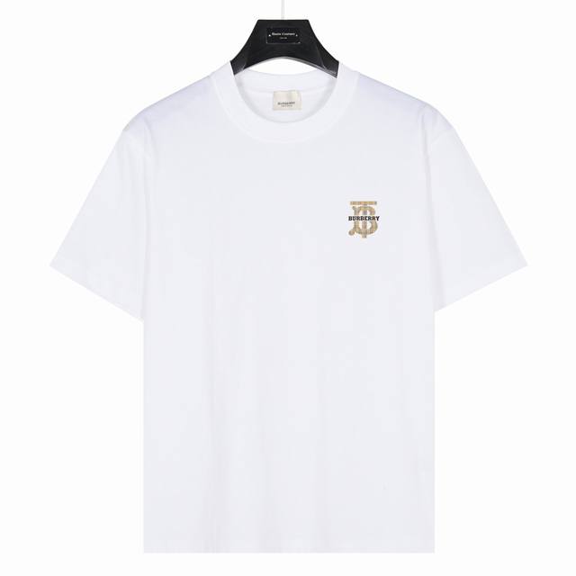 Burberry Burberry plaid chest Tb small label model number: Bb11 White 240g heavy