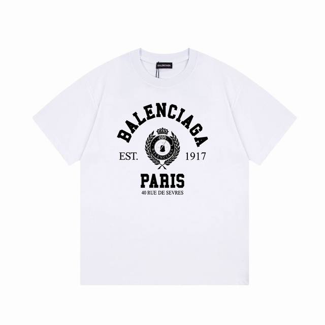 Balenciaga 1917 wheat ear short sleeves, Upgraded quality, exquisite workmanship
