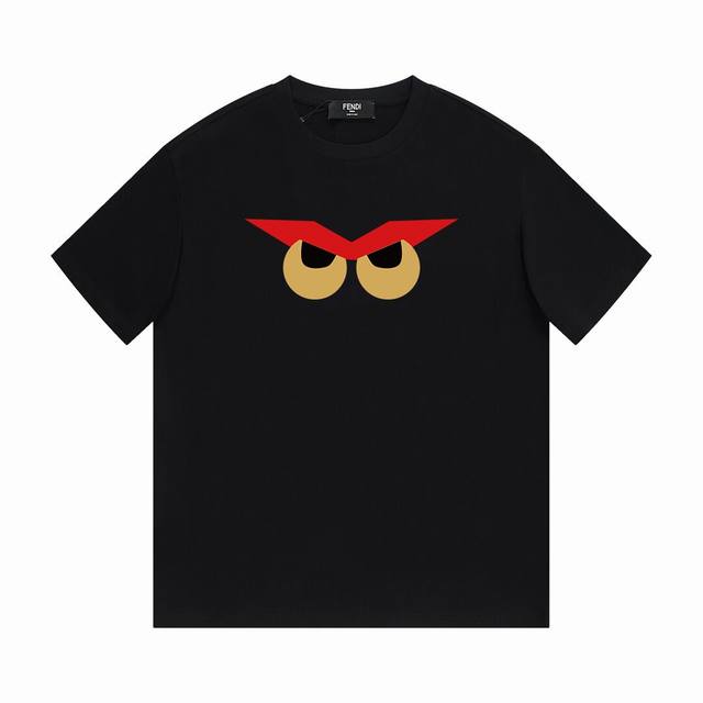 Fendi Fendi Monster short-sleeved T-shirt, elegant design looks full of temperam