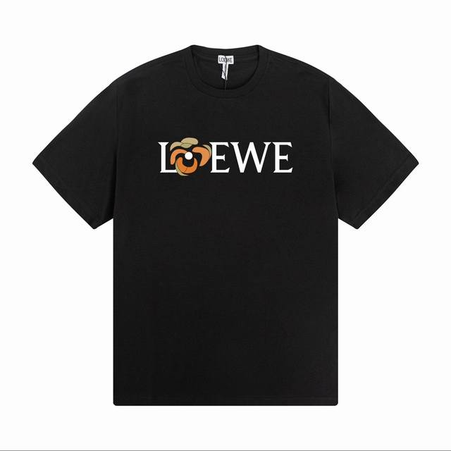 Loewe's new letter short-sleeve, simple prints easily eye-catching! Super textur