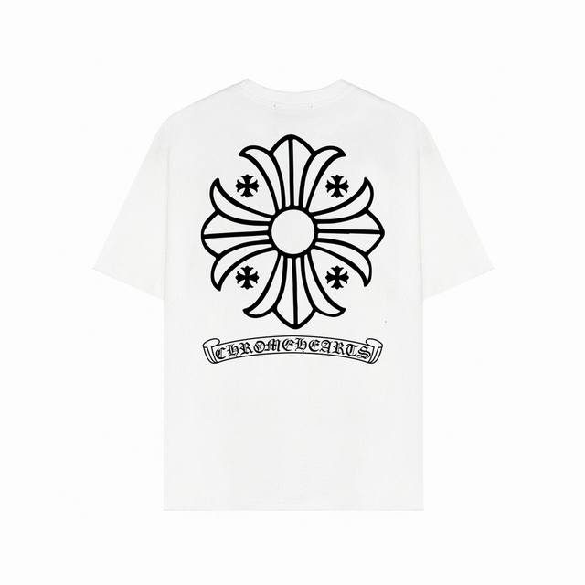 Chrome Hearts Cross Personalized Short Sleeve T-shirt, simple design looks very
