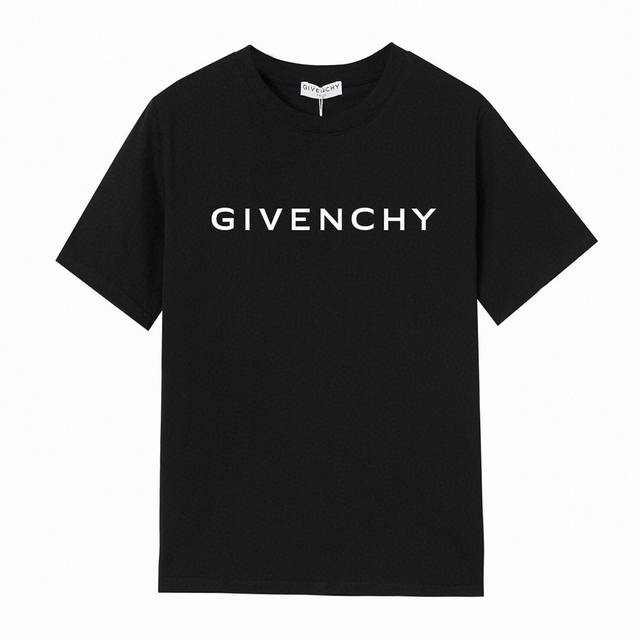 Givenchy Givenchy letter short-sleeved T-shirt, simple design looks very generou