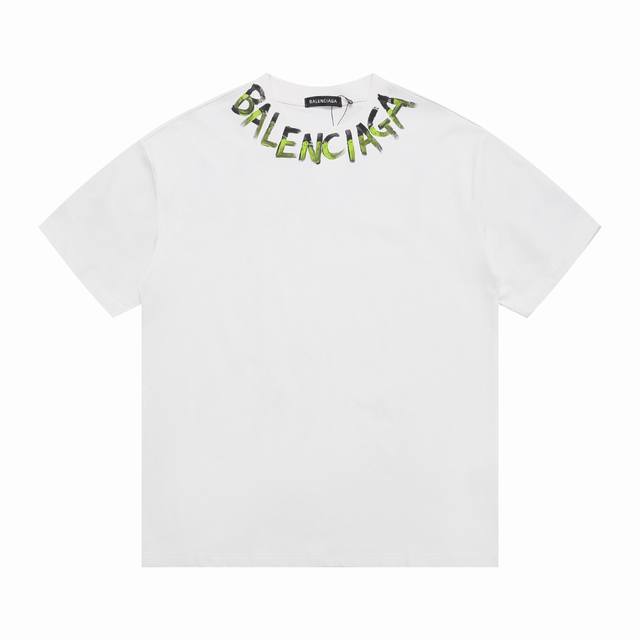 New arrival High version Baleniaga Paris hand-painted letters ink graffiti hip-h