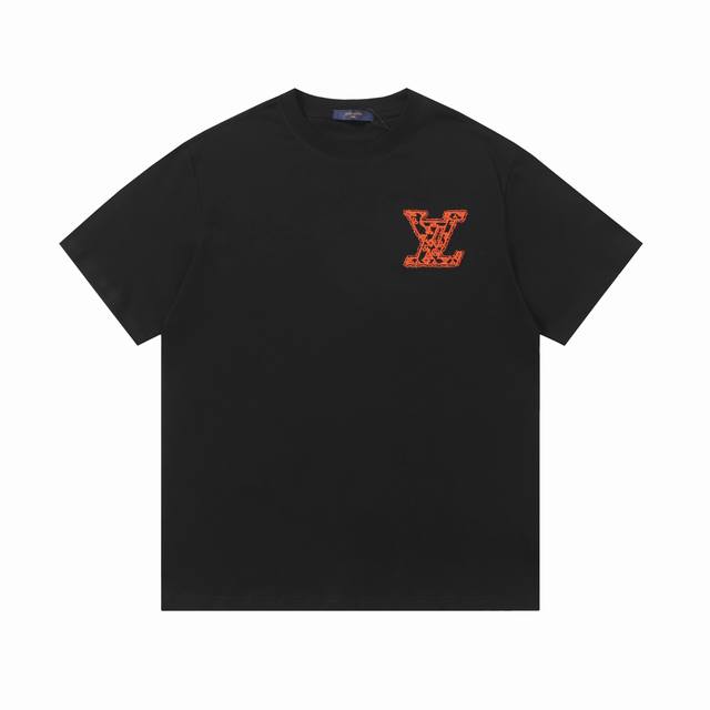 New arrival High version Top version Louis Vuitton orange label embroidered roun