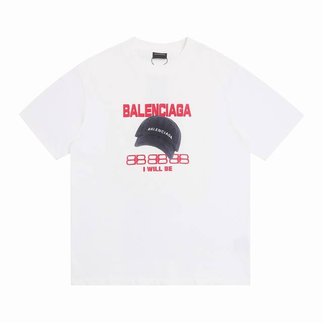 New arrival High version Balsenciaga silicone letter baseball cap short-sleeved