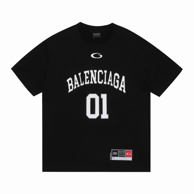 New arrival High version Balenciaga Basketball series No. 01 jersey short-sleeve