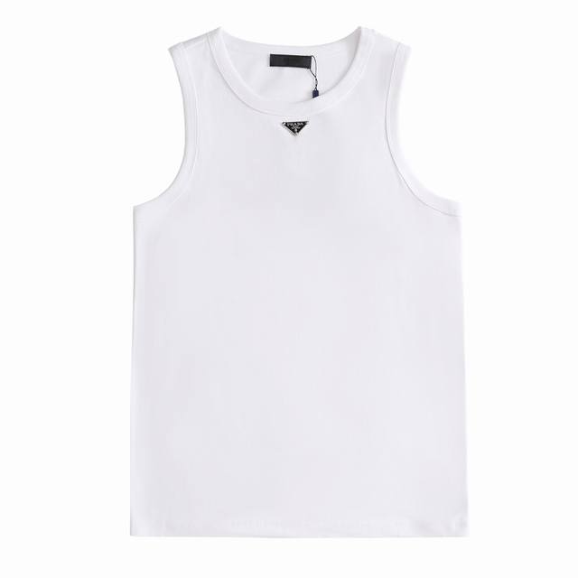 New arrival Top-level, highest version Prada classic metal triangle logo on the