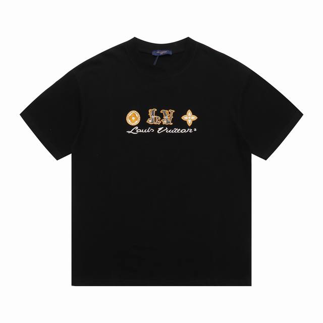 New arrival High version Louis Vuitton American letter twill fabric patch embroi