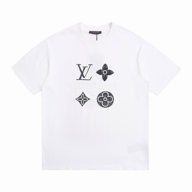 New arrival High version Louis Vuitton three flower letters silicone iron short