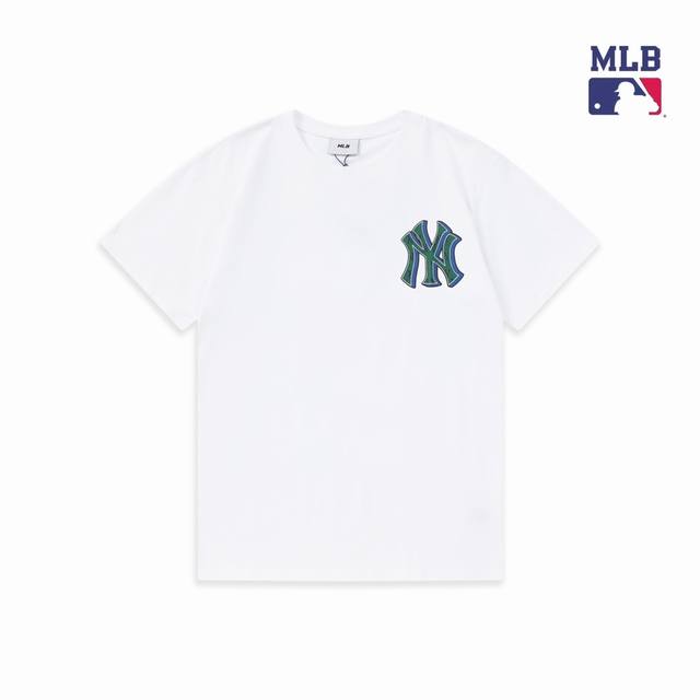 New arrival Mlb new short-sleeve, retro old flower 3D printed logo for male and