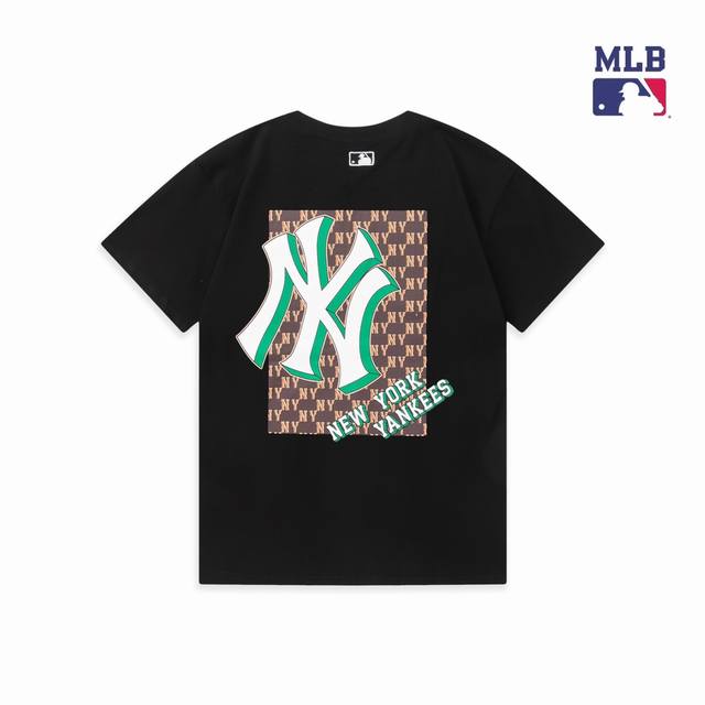 New arrival Mlb new short-sleeve, retro old flower 3D printed logo for male and