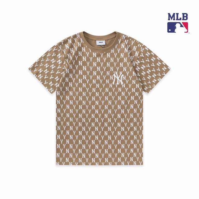New arrival Mlb new full print short sleeves, same style for men and women The f