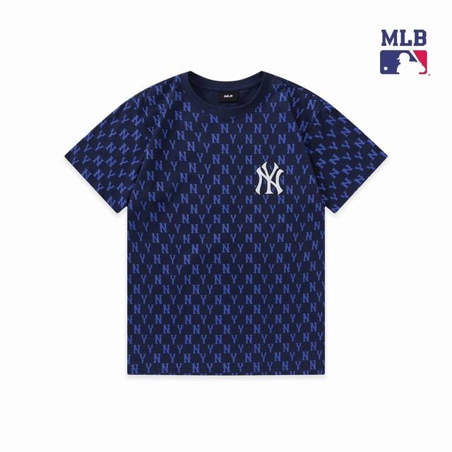 New arrival Mlb new full print short sleeves, same style for men and women The f
