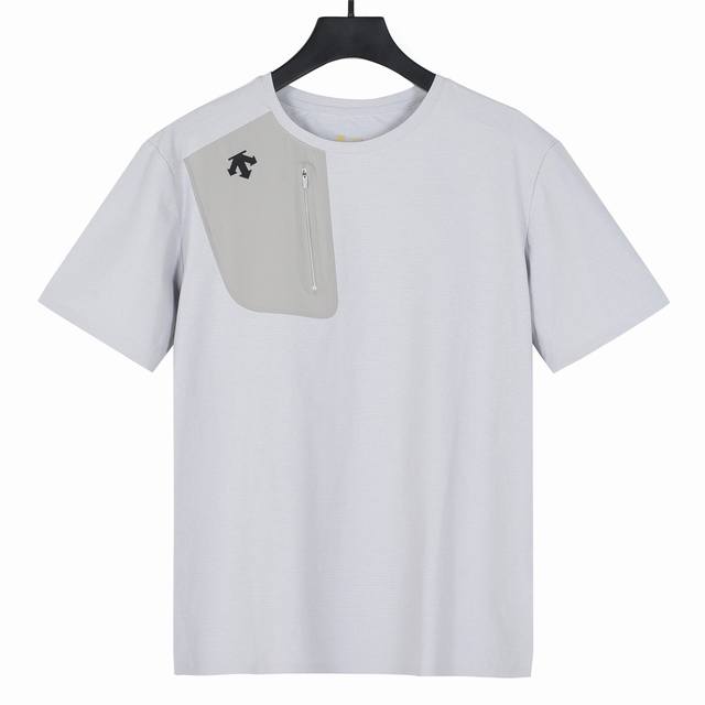 Descente round neck lightweight series B1116 ice silk sports short-sleeved T-shi