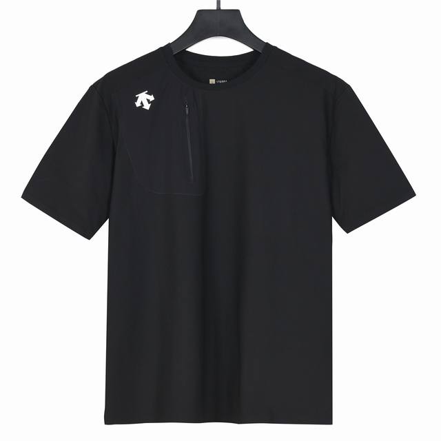 Descente round neck lightweight series B1116 ice silk sports short-sleeved T-shi