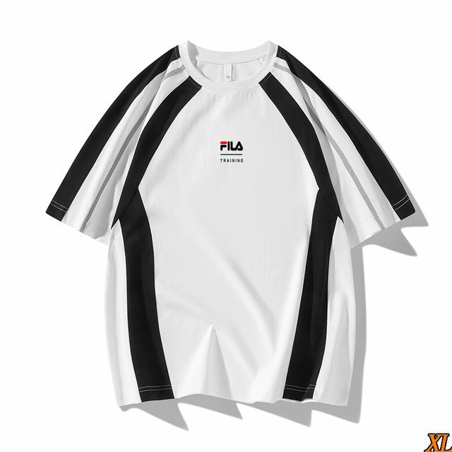 Fila exclusive real shot of the new summer high-quality trendy brand patchwork s