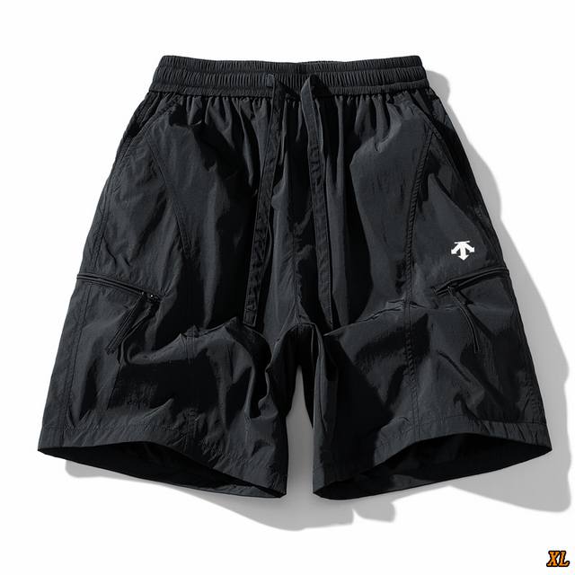 Descente exclusive real shot of the new summer high-quality zipper pocket overal
