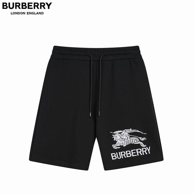 Burberry 25Ss Warhorse Embroidered Shorts % cotton 360g towel bottom sweater fab