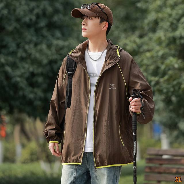 Arc'Teryx exclusive real shot of the new summer high-quality hooded sun protecti