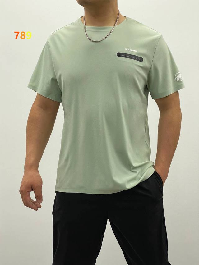 New model real shot High quality Mammut's new ice silk glued breathable printed