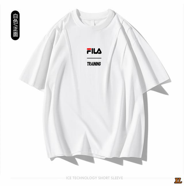 Fila exclusive real shot of the new summer high-quality 250G heavy ice-feeling S