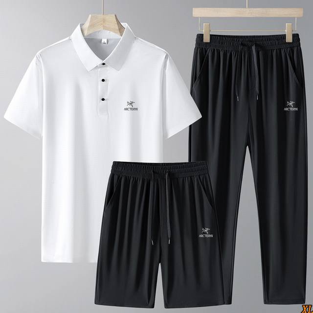 Arc'Teryx exclusive real shot of the new summer high-quality suit ice silk Polo