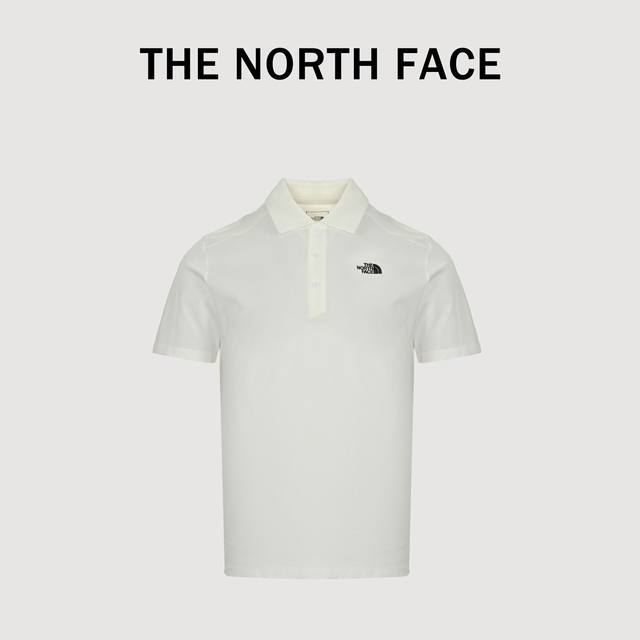 The North Face Tnf logo printed short-sleeved polo shirt Customized main logo an