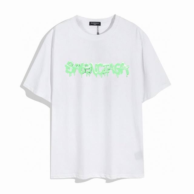 Balenciaga short sleeves with letters, Upgraded quality, exquisite workmanship,