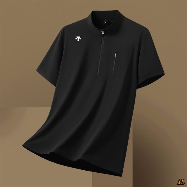 Descente exclusive real shot of the new summer high-quality versatile loose fash