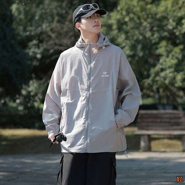 Arc'Teryx exclusive real shot of the new summer high-quality hooded sun protecti