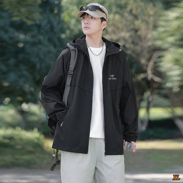 Arc'Teryx exclusive real shot of the new summer high-quality hooded sun protecti