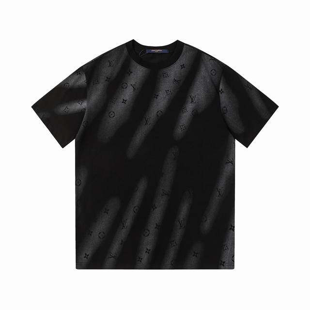 New High version Louis Vuitton Lv23Ss full print gradient short sleeve Hot Tee!