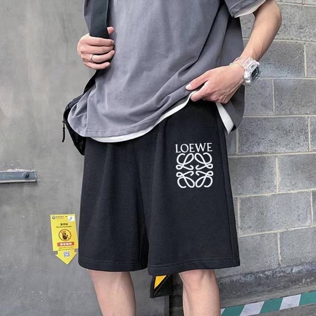 pure cotton shorts Loewe official website classic summer pure cotton small terry