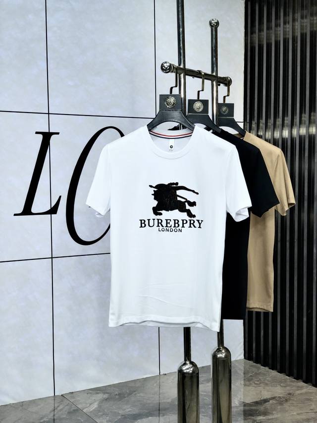 Burb 2025 Spring and Summer New Release Counter Latest Short Sleeve Round Neck T