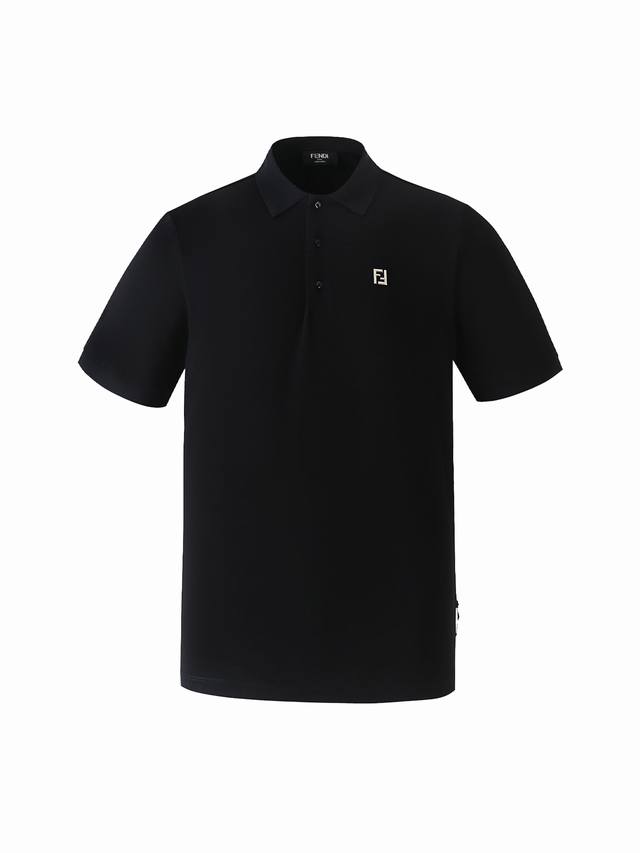2025 Spring and Summer New T-shirt. Men's round neck classic Logo T-shirt uses i