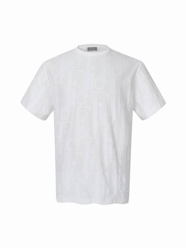 2025 Spring and Summer New T-shirt. Men's round neck classic Logo T-shirt uses i