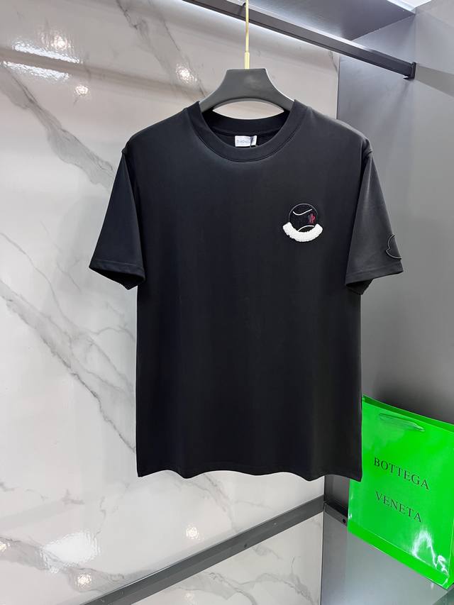 Gucci2025 new anchor striped T-shirt summer seaside style summer standard double