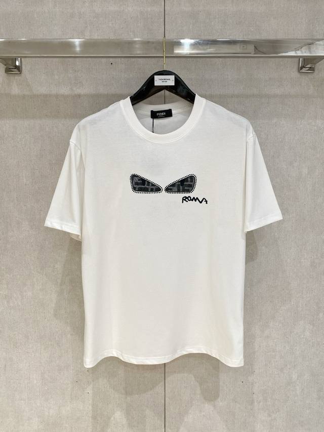 D*Or Dior 2025 spring and summer new original men's round neck short-sleeved T-s