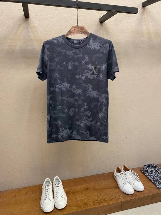 Alo 2025Fw Spring and Summer new round neck T-shirt for outerwear, three-dimensi
