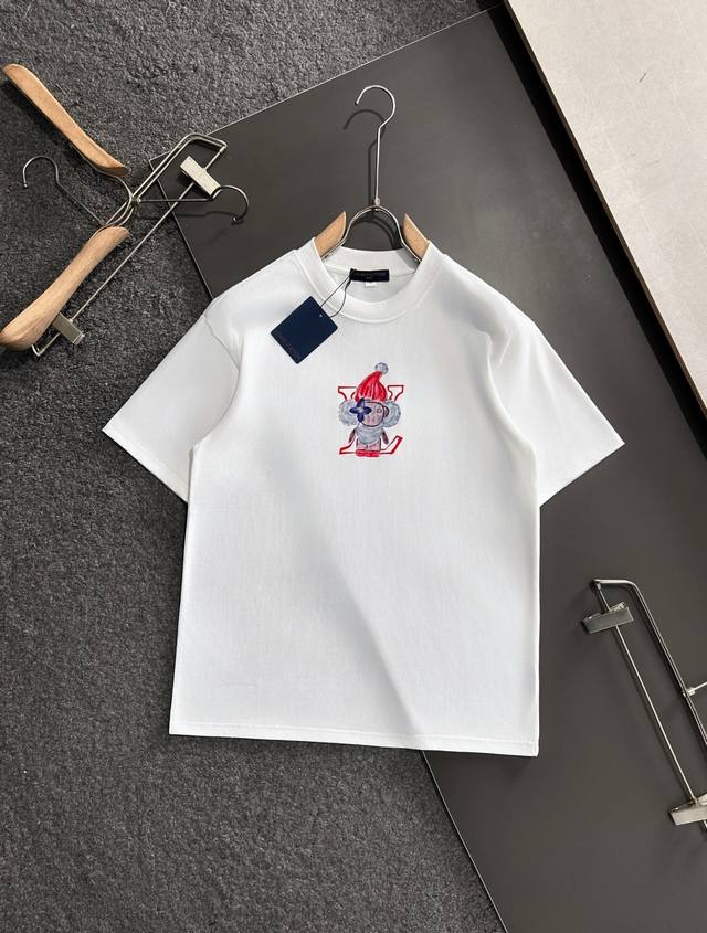 Moncler2025Ss latest short T-shirt. The fabric is made of 32-count double-strand