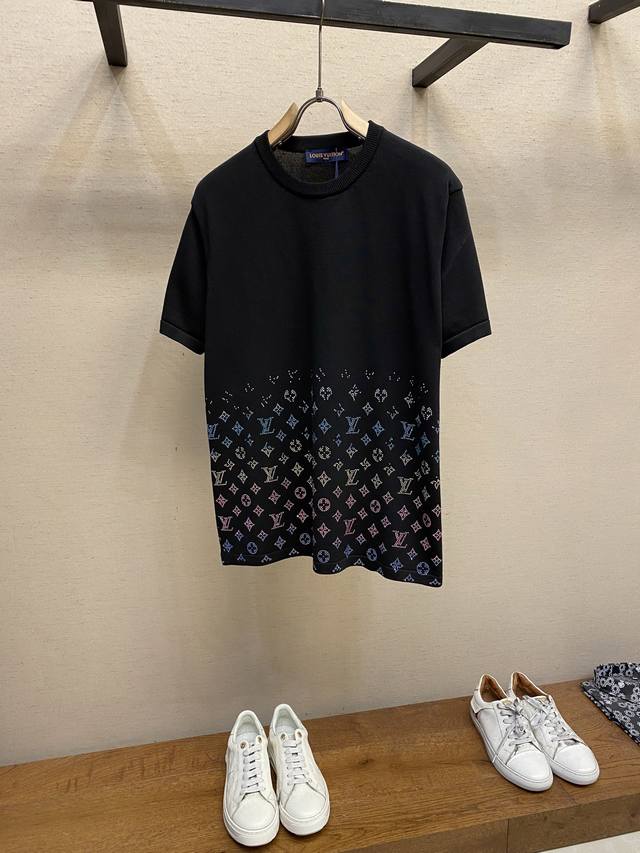 Z Zegn 2025 Spring and Summer Series Round Neck T-shirt Size: M-5Xl Slightly Wid