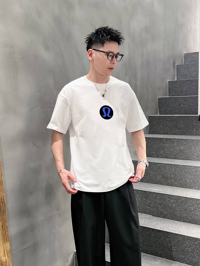 Celin* 25Ss Early Spring New Denim Letter Printed Short Sleeves A must-have item