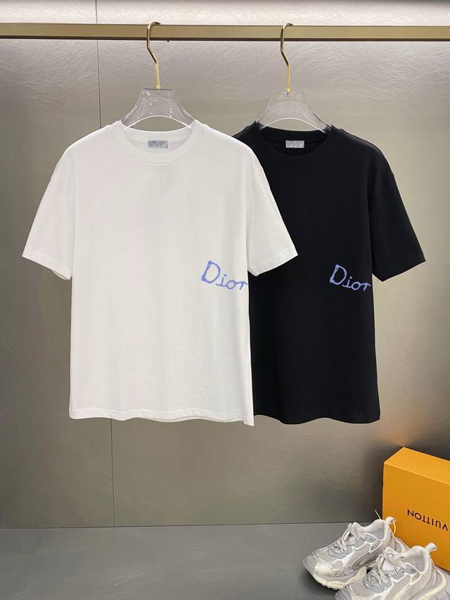 Balele 25Ss early spring new letter logo gold powder printed short sleeves Light