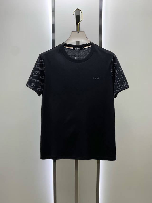 Fendi flocked Polo short sleeves Simple and fashionable flocked Ff letter small