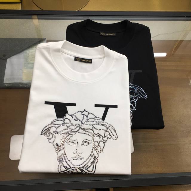 Chan* Chrome Hearts Ss25 Spring and Summer new round neck short-sleeved T-shirt