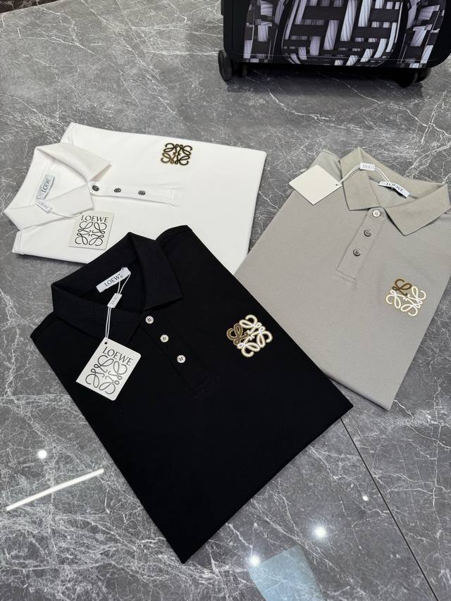 Vers*Versace Ss25 Spring and Summer new short sleeves, top pattern logo, handsom